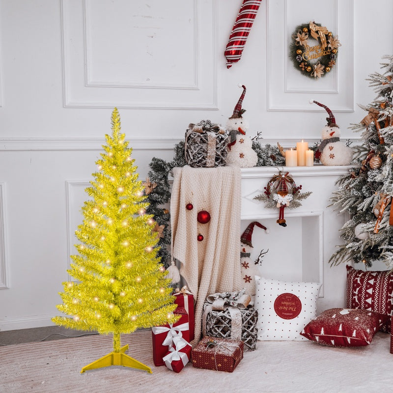 4ft Golden Decorative Christmas Tree