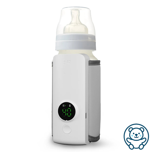 Portable Baby Bottle Warmer | USB Rechargeable with 6 Heating Levels (No Bottle Included)