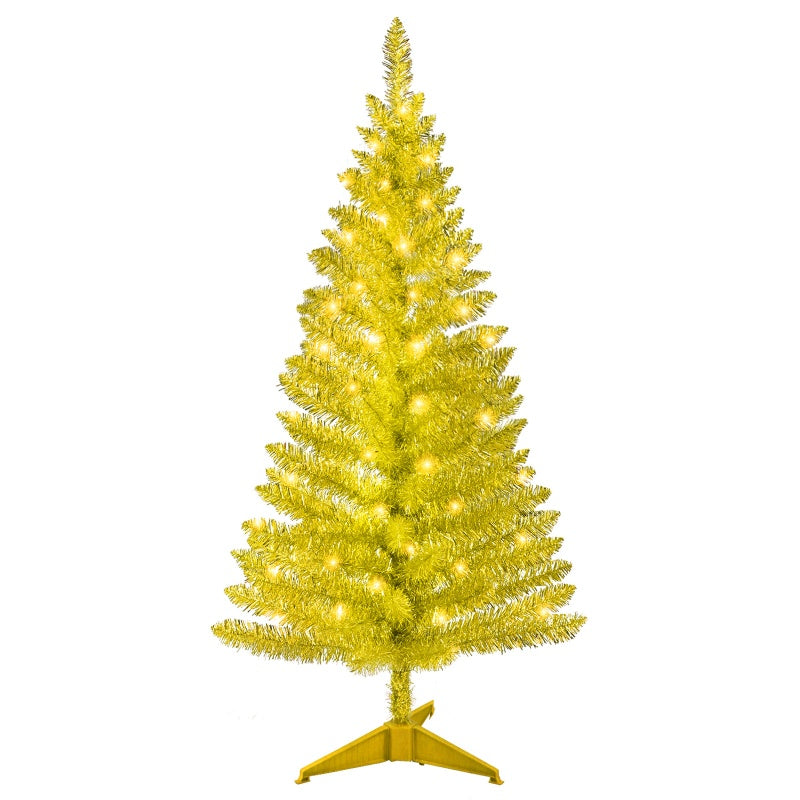 4ft Golden Decorative Christmas Tree