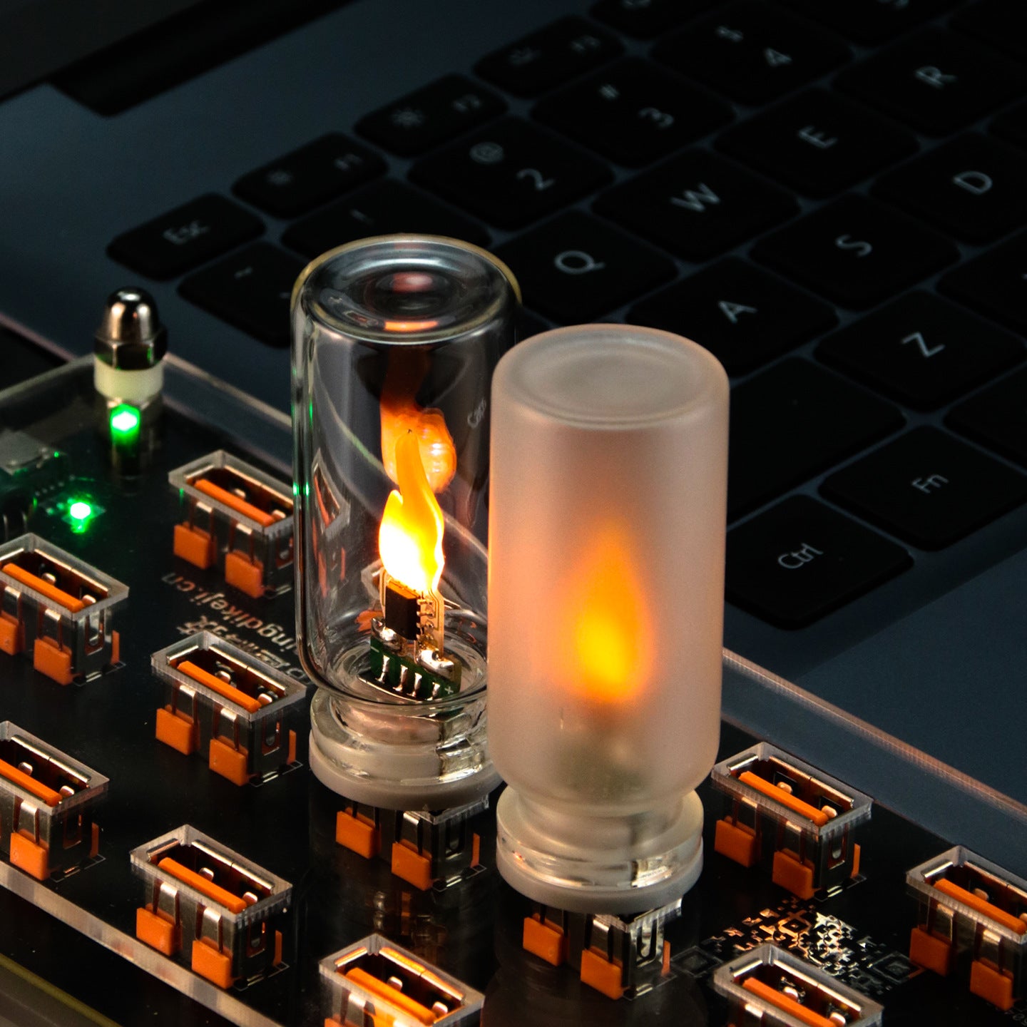 USB LED Simulation Flame – Atmosphere Candle Light
