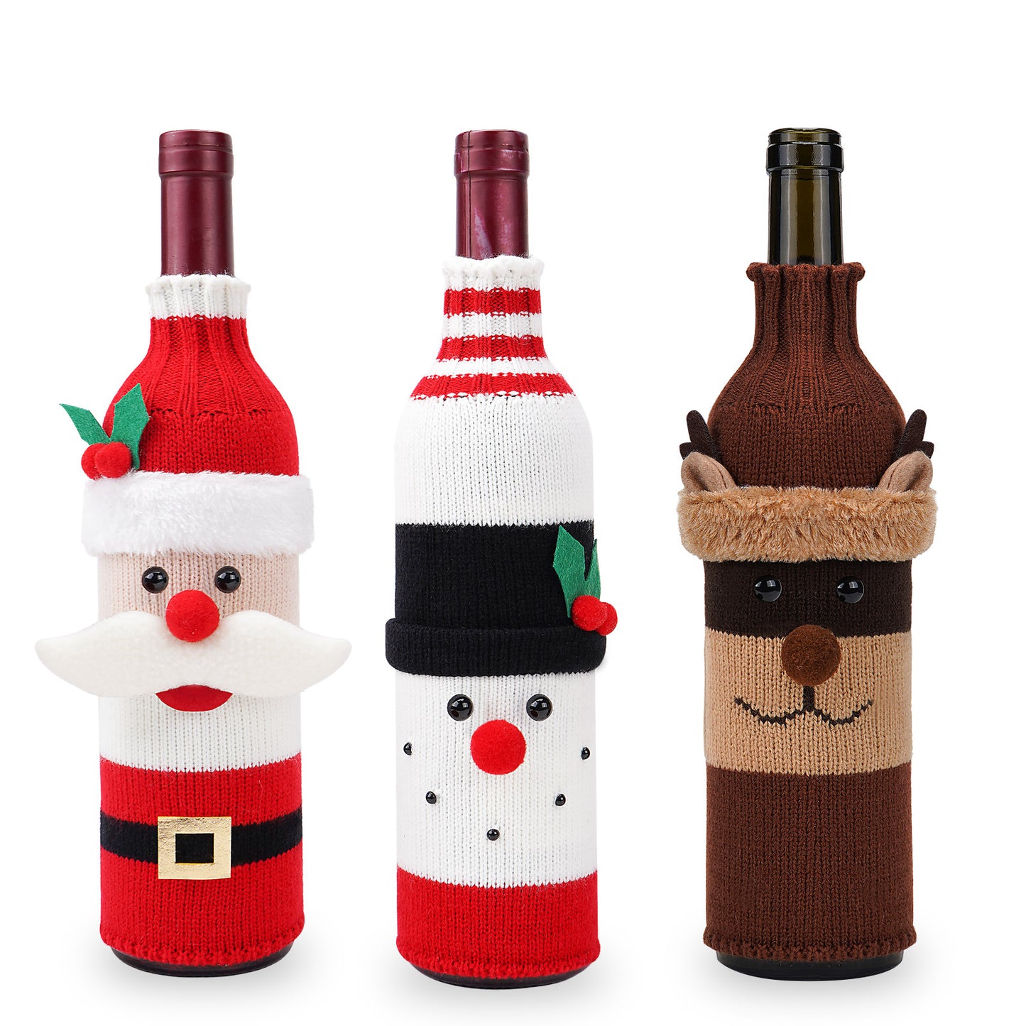 Christmas Bottle Cover – Simple Home Decor
