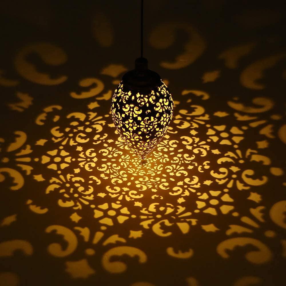 Solar LED Lantern Garland – Waterproof Hanging Outdoor Fairy Light