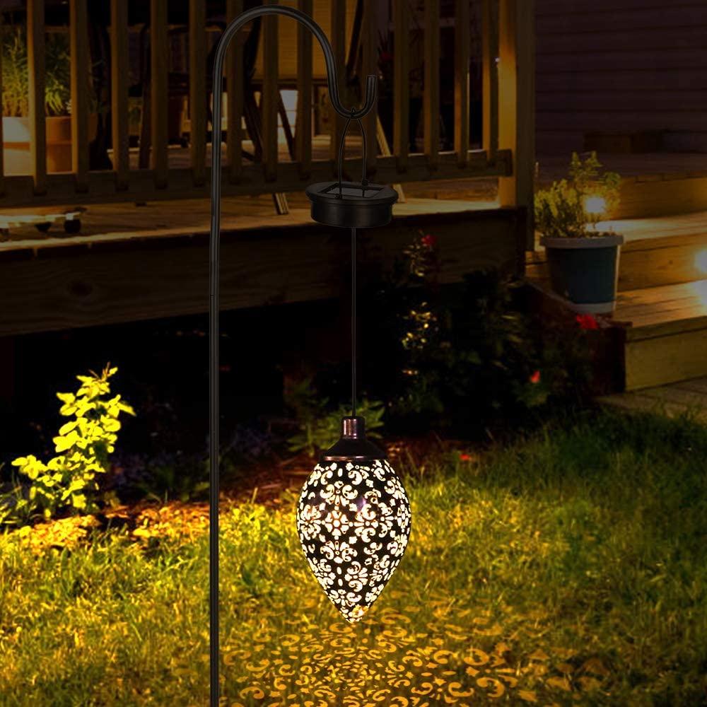 Solar LED Lantern Garland – Waterproof Hanging Outdoor Fairy Light