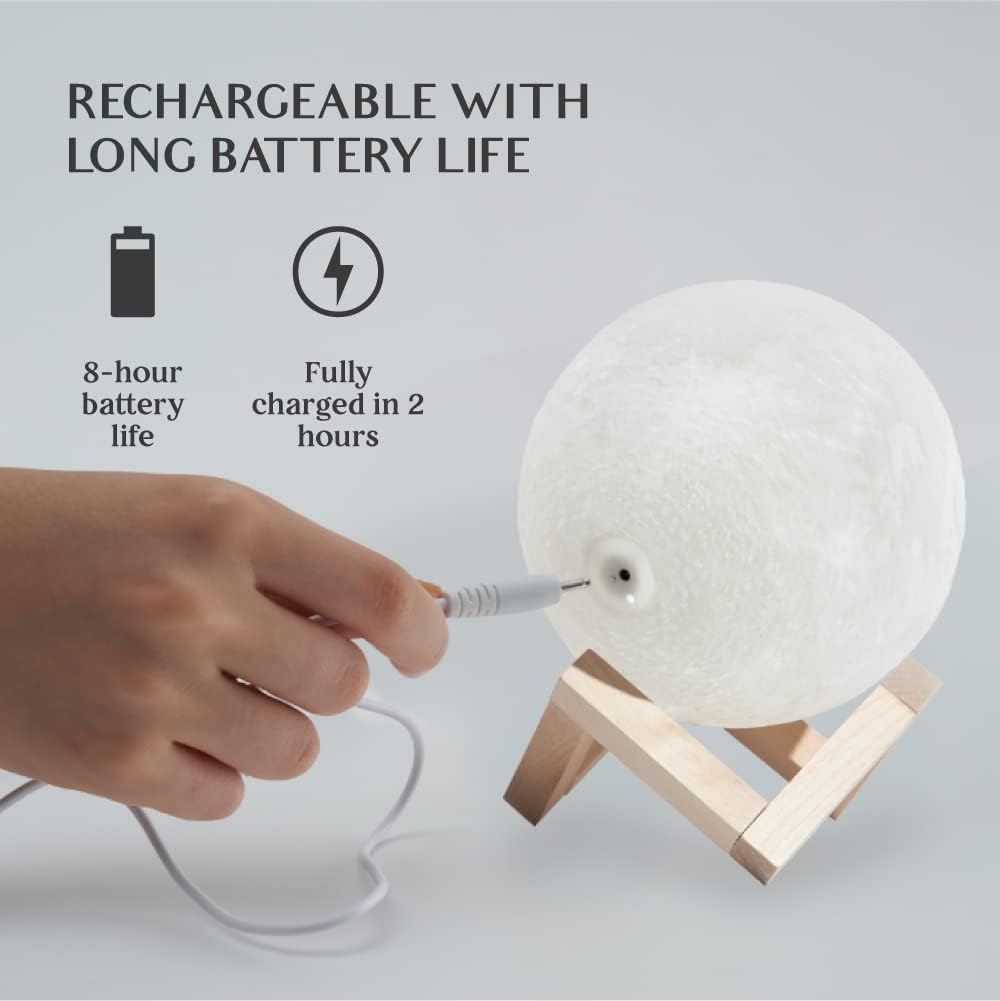 LED Moon Lamp – Multicolor Night Light