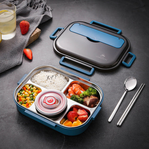 Kids Bento Lunch Box – Meal Separated, Leak-Proof Design
