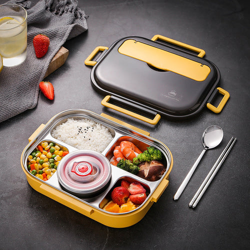 Kids Bento Lunch Box – Meal Separated, Leak-Proof Design