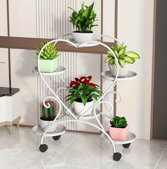 Heart-shaped Flower Pot Rack