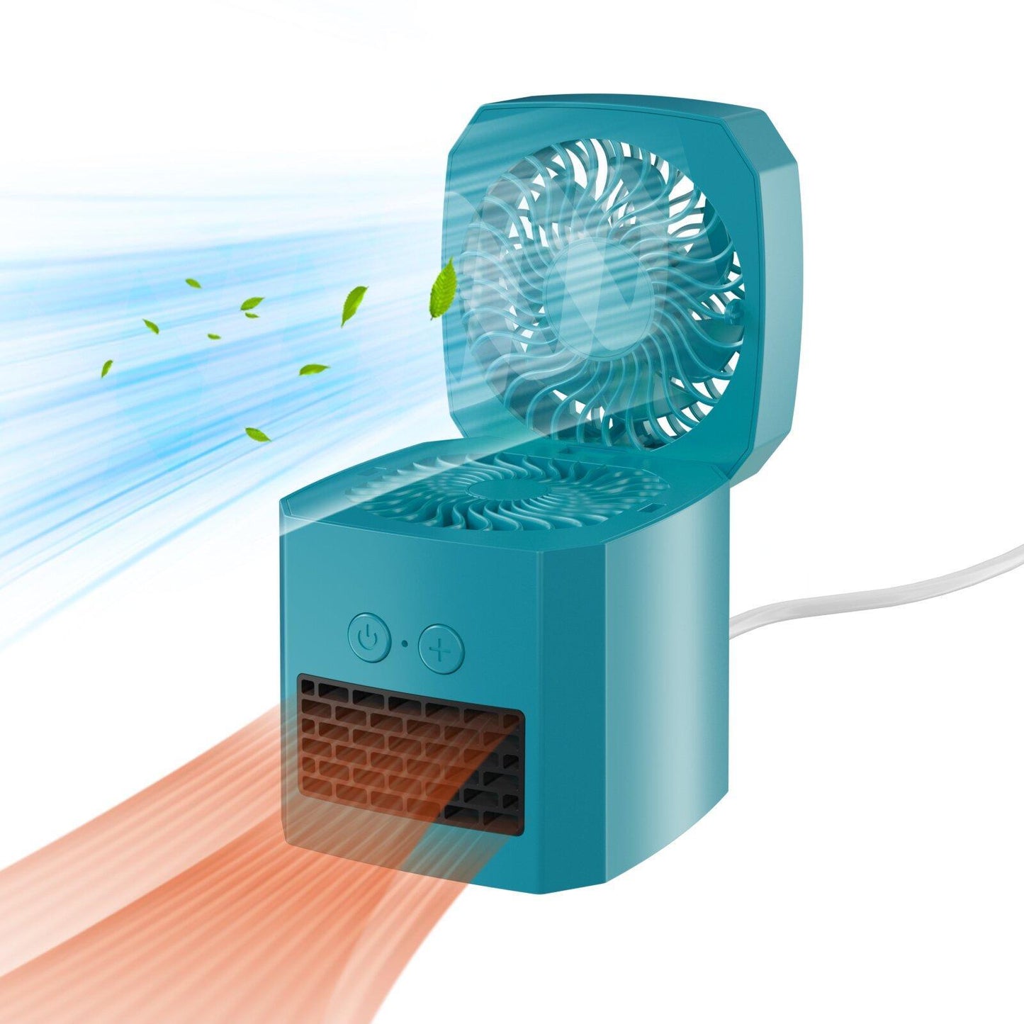 Dual-function Cooling And Heating Fan For Home Comfort, Suitable For Room Cooling And Heating