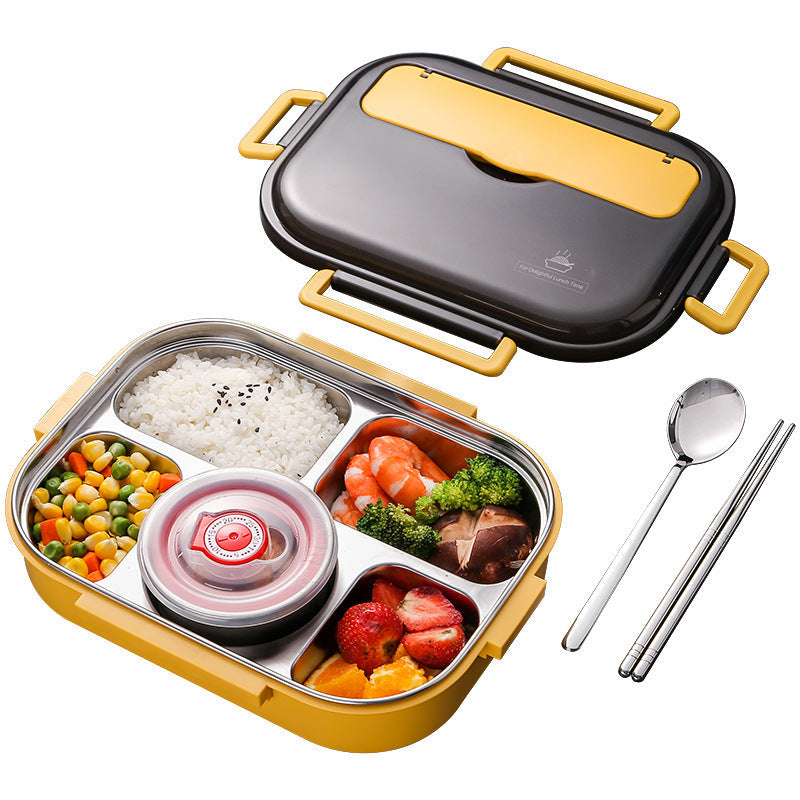 Kids Bento Lunch Box – Meal Separated, Leak-Proof Design