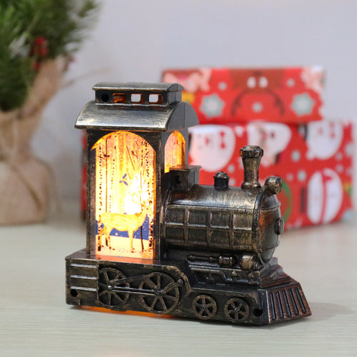 Christmas Glow Train Lantern – LED Holiday Decoration