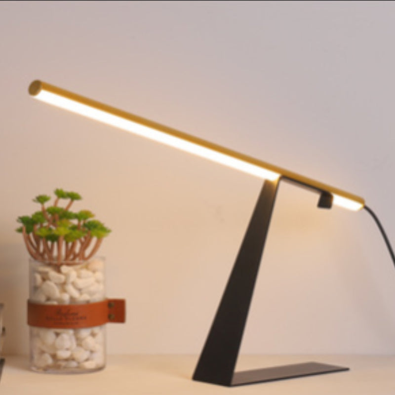 AuraBalance™ Minimalist LED Desk Lamp – Modern Ambient Lighting