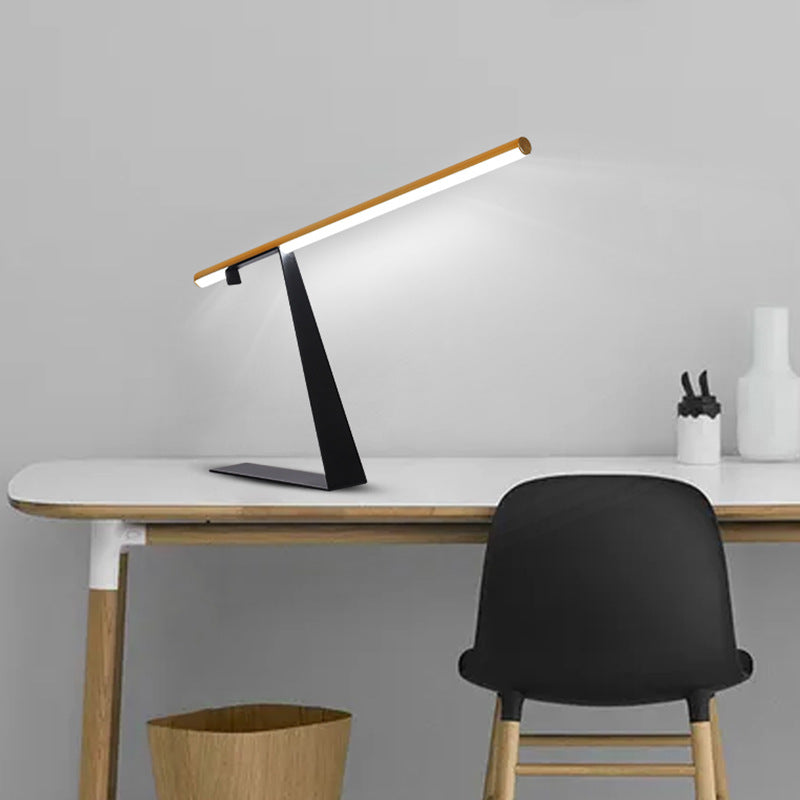 AuraBalance™ Minimalist LED Desk Lamp – Modern Ambient Lighting