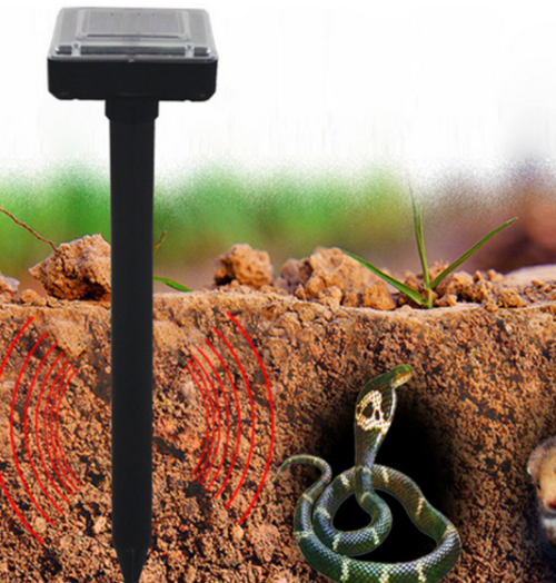 Solar Sonic Pest Repeller – Keeps Snakes & Rodents Away Naturally