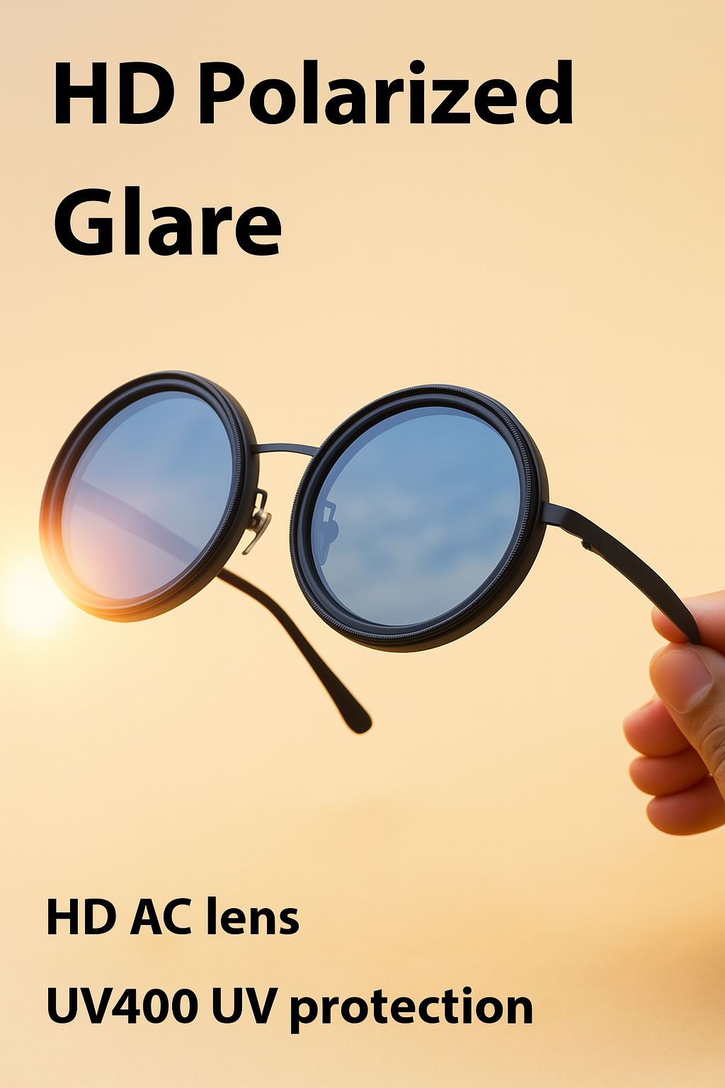 SmartLens™ HD Polarized Sunglasses – Auto-Tint & UV400 Protection