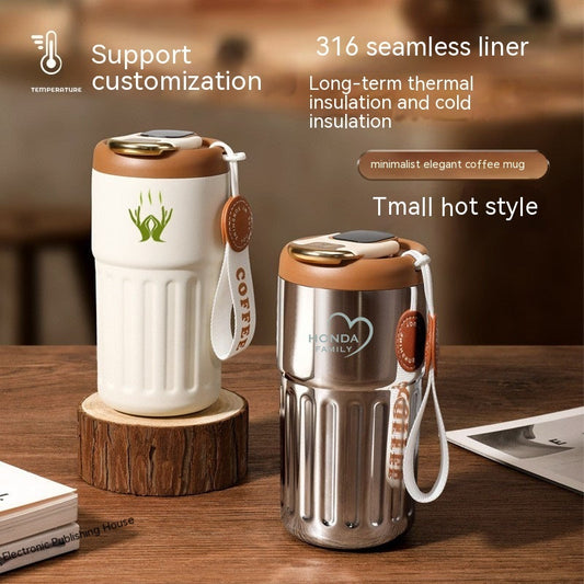 Smart Thermo Vacuum Cup – Stainless Steel 450ml
