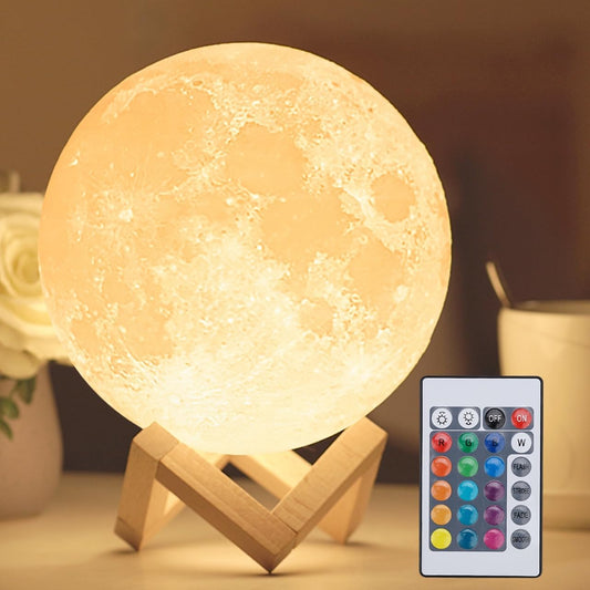 LED Moon Lamp – Multicolor Night Light
