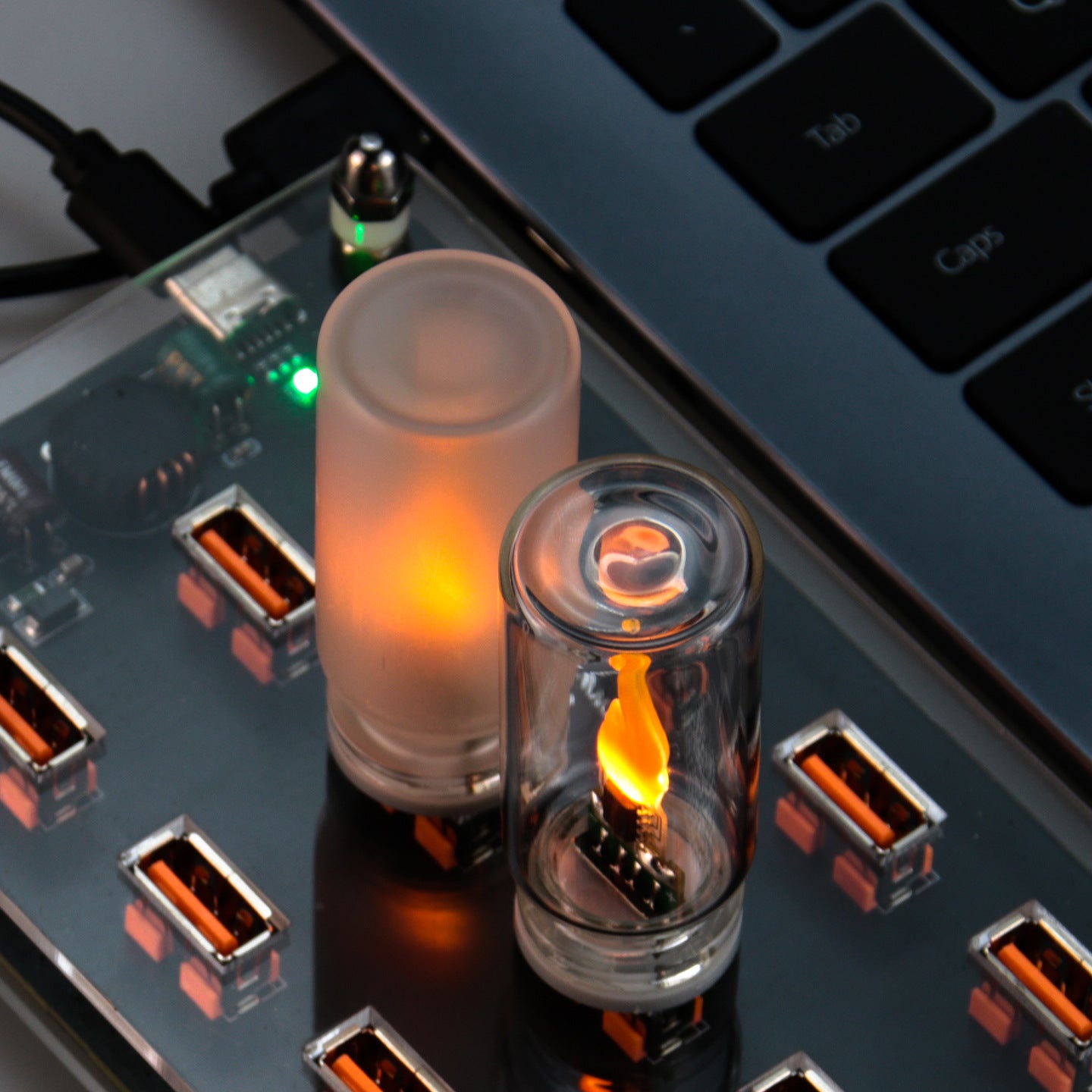 USB LED Simulation Flame – Atmosphere Candle Light