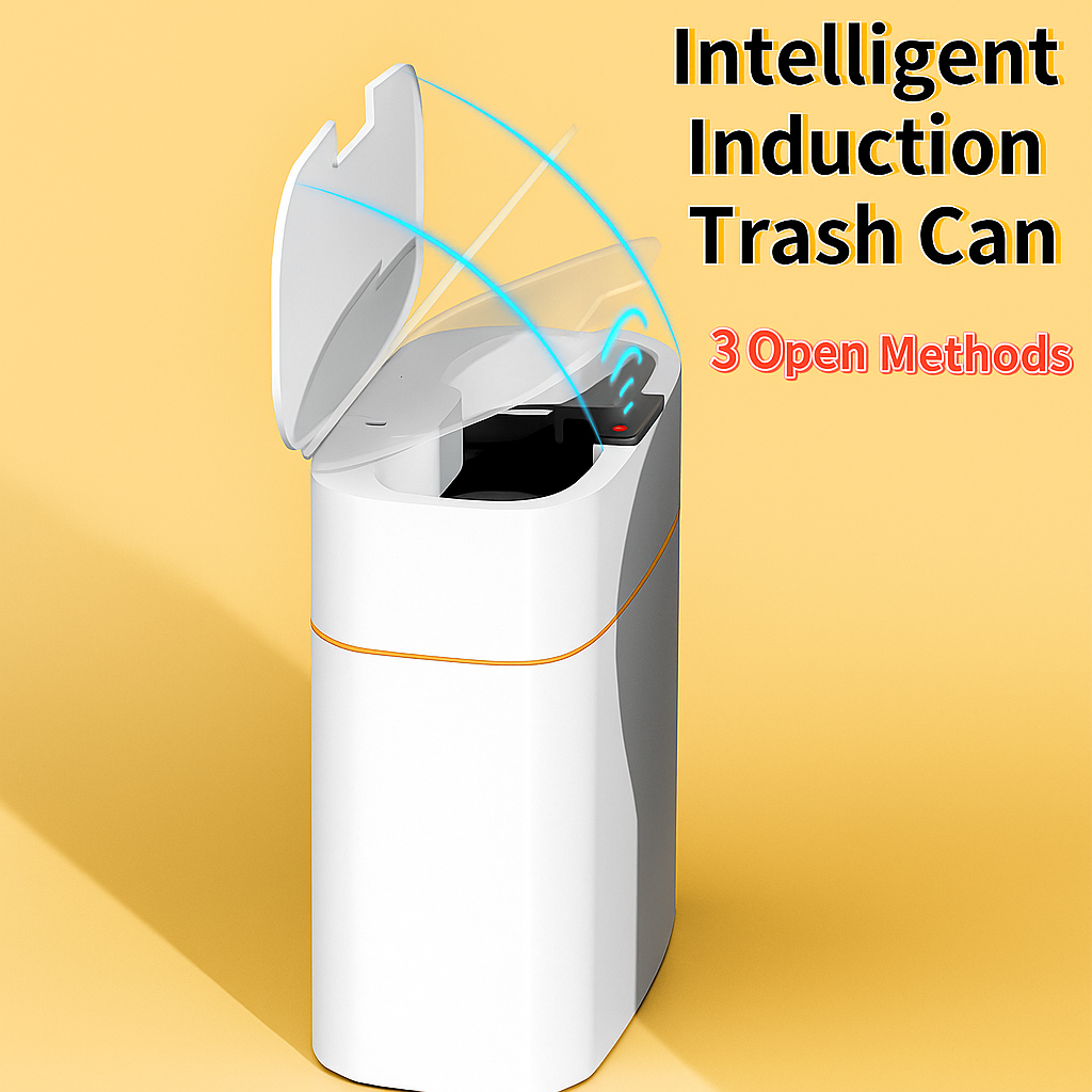 Modern Trash Can – Sensor Lid